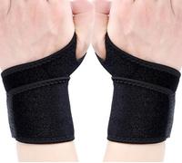 Kav Power Weight Lifting Wrist Wraps - Neoprene Gym Training Straps For Wrist Support 2 Pack