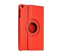 KAV Samsung Galaxy Tab A 8.0" Case, Light Weight PU Leather Flip Case Stand Cover for 2019 SM-T290 and T295 - 360 Compact Tablet with Multiple Angles - Red