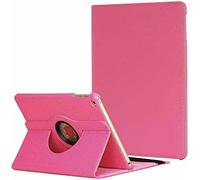 KAV Samsung Galaxy Tab A7 Lite (T-220/ T225) Smart Case Premium Leather 360 Rotating 8.7 Inch Cover with Folding Adjustable Stand 2021 Release Tablet - Pink