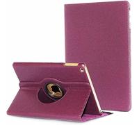 KAV Samsung Galaxy Tab A7 Lite (T-220/ T225) Smart Case Premium Leather 360 Rotating 8.7 Inch Cover with Folding Adjustable Stand 2021 Release Tablet - Purple