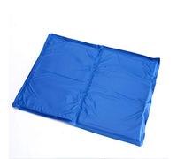 KAV Small 30x40 cm Waterproof Pet Self Cooling Mat with Non-Toxic Gel Animal Cold Ice Pad for Indoor, Outdoor, Summer, Home, Car, Crates or Kennels (Blue)