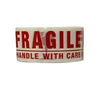 Kav Strong Adhesive Fragile Packaging Tape - 48mm X 66M Rolls For Secure Box Sealing, Parcel Tape With Improved Formula