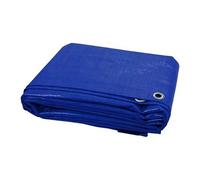 Kav -Tarpaulin Waterproof Heavy Duty 130 Gsm Large - 3.60 X 5.48 M (12 X 18 Ft) Multifunctional Quality Cover Tarp (Blue)