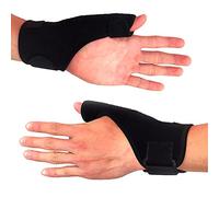 KAV Thumb Wrist Support Splint for Carpal Tunnel- Adjustable, Heat Retention, Stabilization with Aluminum Stay - Fits Left or Right Hand, One Size Wrist Splint for Weightlifting and Gym Training