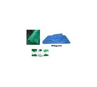 KAV - Universal Premium Cover lightweight 80 GSM Heavy Duty plastic Waterproof Tarpaulin Tarpoline tarpaulins Ground Sheet in Blue or Green For campin