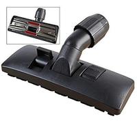 KAV Universal Vacuum Cleaner Floor Tool Nozzle 30-37mm Fit, 270mm Wide Dual Pedal Brush Head for Carpets & Hard Floors, Black Plastic Replacement Compatible with Most Vacuum Cleaners