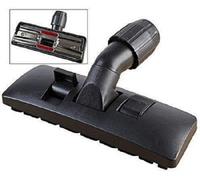 Kav Universal Vacuum Cleaner Floor Tool Nozzle 30-37mm Fit, 270mm Wide Dual Pedal Brush Head For Carpets & Hard Floors - Black