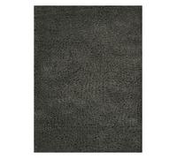 KAV Washable Area Rug - Shaggy Soft Non-Slip Carpet for Living Room, Bedroom, Dining or Kitchen - Durable, Elegant, Non-Shedding Indoor Floor Rug - Dark Grey - 150 X 80cm