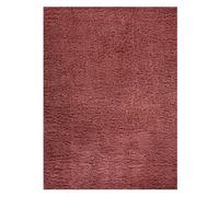 KAV Washable Area Rug - Shaggy Soft Non-Slip Carpet for Living Room, Bedroom, Dining or Kitchen - Durable, Elegant, Non-Shedding Indoor Floor Rug - Rose - 170 X 120cm