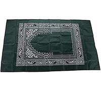 KAV Waterproof Pocket Prayer Mat with Compass - Ideal Travel Prayer Rug for Muslims in Green | Size: 110 cm x 60 cm KAV Green 110 cm x 60 cm