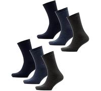 KAV Women's 6 Pairs Non-Slip Low Cut Ankle Thermal Slipper Sock | Size: 4-8 KAV Multicolor 4-8