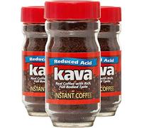 Kava Coffee Low Acid Neutralized Instant Coffee, 4 Ounce (Pack of 3)