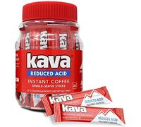 Kava Low Acid Instant Coffee Single Serve Sticks, 20 Count