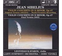 Kavakos:Lahti So:Vanska - Sibelius: Violin Concerto in D minor, Op. 47