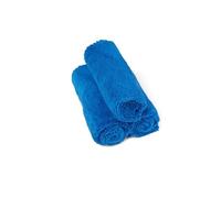 Kavalier Microfiber Towel ProClean Set - Ultra Soft Touch - Dual-Layer Detailing Cloths for Vehicles, 41x41cm, 365 GSM - 3 Units Pack - Blue
