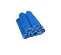 Kavalier ProClean - Miracle Wipe - Microfiber Blue Towel Set for Ultimate Cleaning Efficiency - 41x41cm - 350 GSM - 5 Units Pack - Blue