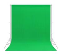 Kavier Green Screen Backdrop, 1.8x2.4M / 6x8FT Portable Green Screen, Large Collapsible Chromakey Photo Backdrop Polyester Photography Background for Photography Studio, Live Streaming, Gaming