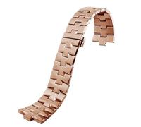 KAVJU Stainless Steel Watch band For vacheron constantin 4500V 5500V 7900 p47040 Watch strap vc Convex Mouth 7mm 8mm 8.5mm watchband(Rose gold,8mm)