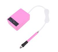 Kavolet 1500MAh Rechargeable Art Vacuum Pen with Storage Compartment for Painting Kits, Low Noise Pen Tool Set for Beginners and Experts, Plastic (Pink with Battery)