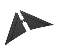 Kavolet 1SH17KX7AA, 1SH16KX7AA Door Mirror Plate Cover for 500 2012-2017, Replacement for with Wing Mirror, Plate Trim (Matte Black)