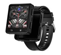 Kavolet 4G Smart Watch with Vivid Touch Screen and Plenty of Memory for Daily Use, Camera, Music Playback, Training and Commuting, Zinc Alloy + Plastic