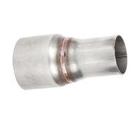 Kavolet 63mm/2.5in to 45mm/1.75in Exhaust Reducer Coupler Pipe Connector, Made of 304 Stainless Steel, Easy to Use, Strong Impact & Scratch Proofness, Moisture & Proofness, Exquisite