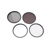 Kavolet Camera Filter Set Premium UV CPL ND8 Black Mist 1/4 for DSLR Lens Photography Kit for Beginners Aluminum Frame (77)