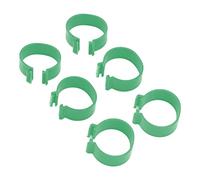 Kavolet Chicken Leg Rings, Poultry Feet Ring Chicken Leg Bands Open Type Reusable Goose Ankle Band Goose Ring Foot Band PP ID Marking Buckle Breeding Accessory for Chic (18mm)