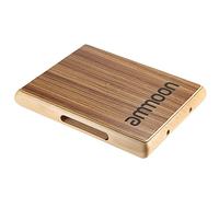Kavolet Compact Travel Cajon Flat Hand Drum, 12.4 X 9.6 X 1.8 Inches, Wooden Persussion Instrument for Band Accompaniment (ammoon)