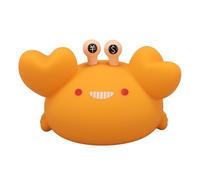 Kavolet Crab Night Light, Portable Gentle Warm Light 3 Brightness Levels, Silicone Animal Bedside Lamp with 30 Minute Timer, for Nursing, Reading, Camping, Emergency