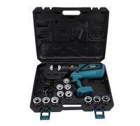 Kavolet Electric Hydraulic Crimping Tool 120KN 360 Rotating Head | High Efficiency with One-key operation. 360° Swivel Head for Confined spaces. Dual LED Lights Enhance visibility.