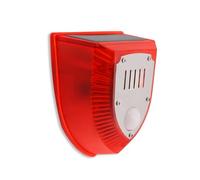 Kavolet Motion Detector Alarm 129dB Solar Strobe Light with PIR Sensor for Residential Security (1Pcs)