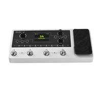 Kavolet Multi-effects Guitar Pedal, First-class Sound Simulations for Musicians, White Color and 151 Effect Models, Live Stage Use (UK Plug)