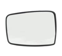 Kavolet Professional Design Mirror Glass Replacement for 1500 2500 Clear Visibility White Plastic OE 68079362AA for Truck Safety (#1)