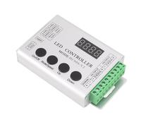 Kavolet RGB LED Controller, 2048 Points, 133 Effect Mode, ABS Material, 5V to 24V, with Radio Frequency Remote Control, for UCS1903 Output LED Applications