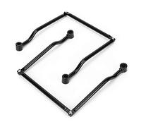 Kavolet Saddle Bag Bracket, Iron Material, Easy Install, Exquisite Workmanship, Prevent the Side Bag From Rubbing on the Tyre, Practical to Use, Made of Quality Iron Material, Firm and