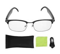 Kavolet Smart Music Glasses Speaker Mic AI Voice Control BT Eyeglasses Water Proof Remote Camera Control Gunmetal IPX4