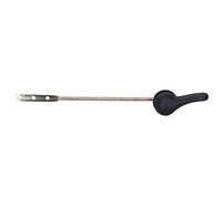 Kavolet Universal Side Mount Toilet Handle Replacement, Decorative Zinc Alloy Black Toilet Flush Handle for Home, Hotel, Bathroom with Easy Installation, Sturdy Construction, Fits Most