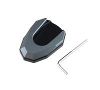 KAVSY Side Stand Plate Pad For FO&RZA NSS 350 300 Motorcycle Foot Support Pad Accessories Side Stand Pad Extension Side Support Pad(Grey)