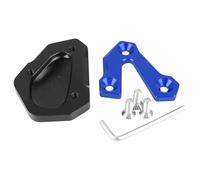 KAVSY Side Stand Plate Pad For Motorcycle YZFR6 YZF600 Kickstand Enlarge Plate Foot Side Stand Extension Pad YZF-600 YZF-R6 YXF 600 R6 2006-2016(Blue1)