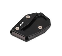 KAVSY Side Stand Plate Pad For YZF R3 R25 YZF-R3 YZF-R25 YZFR3 YZFR25 2019-2023 2021 Motorcycle CNC Kickstand Sidestand Stand Extension Enlarger Pad(R3 Black)