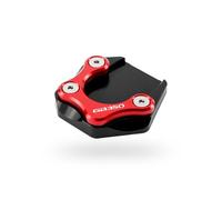 KAVSY Side Stand Plate Pad Motorcycle Side Stand Plate For GB350 CB350 Side Stand Extension Plate Motorcycle Stand Expander Support Foot Pad(Red GB350 logo)
