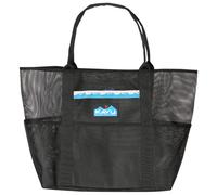 KAVU Typical Tote Classic Shoulder Strap Canvas Market Bag, Black, One Size, Alder Lake Tote