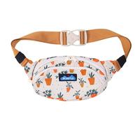 KAVU Canvas Spectator Belt Bag Hip Fanny Pack, Potted Plants, One Size