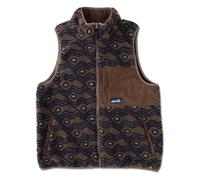 KAVU | Cooper | Men's Sherpa Fleece Gilet | Walnut Mountain | WildBounds XL