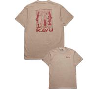 Kavu - Cotton T-shirt - Salmon Tee M Buff for Men - Size L - Brown Brown L
