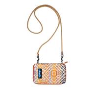KAVU Go Time Bi-Fold Clutch Wallet with Crossbody Rope Strap - Trail Chic