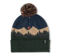 KAVU Herschel Cuffed Beanie Hat - Keep Your Head and Ears Warm in Style, Mountain Stripe, One size