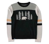 KAVU | Hillrose | Women's Crew Neck Sweater | Tree Bear | WildBounds Large
