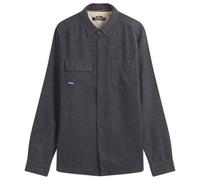 KAVU Men's Langley Flannel Overshirt Moonless Night